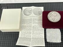 Amazon.co.jp: アポロ11号 純銀製 150g 大型メダル 月面着陸記念 1969