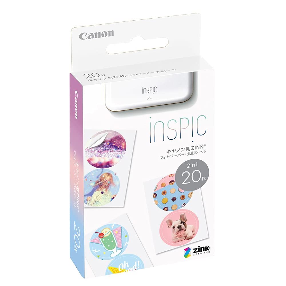 Amazon.co.jp: Canon キヤノン スマホプリンター用 ZINKフォトペーパー