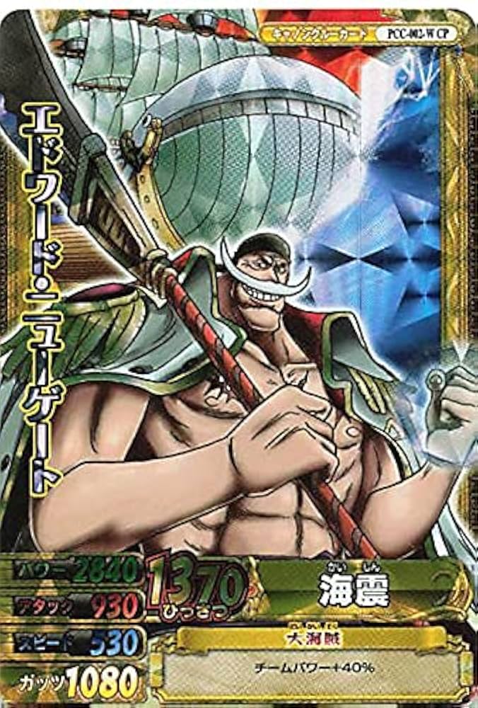 Amazon | ワンピーベリーマッチダブル エドワード・ニューゲート/海震