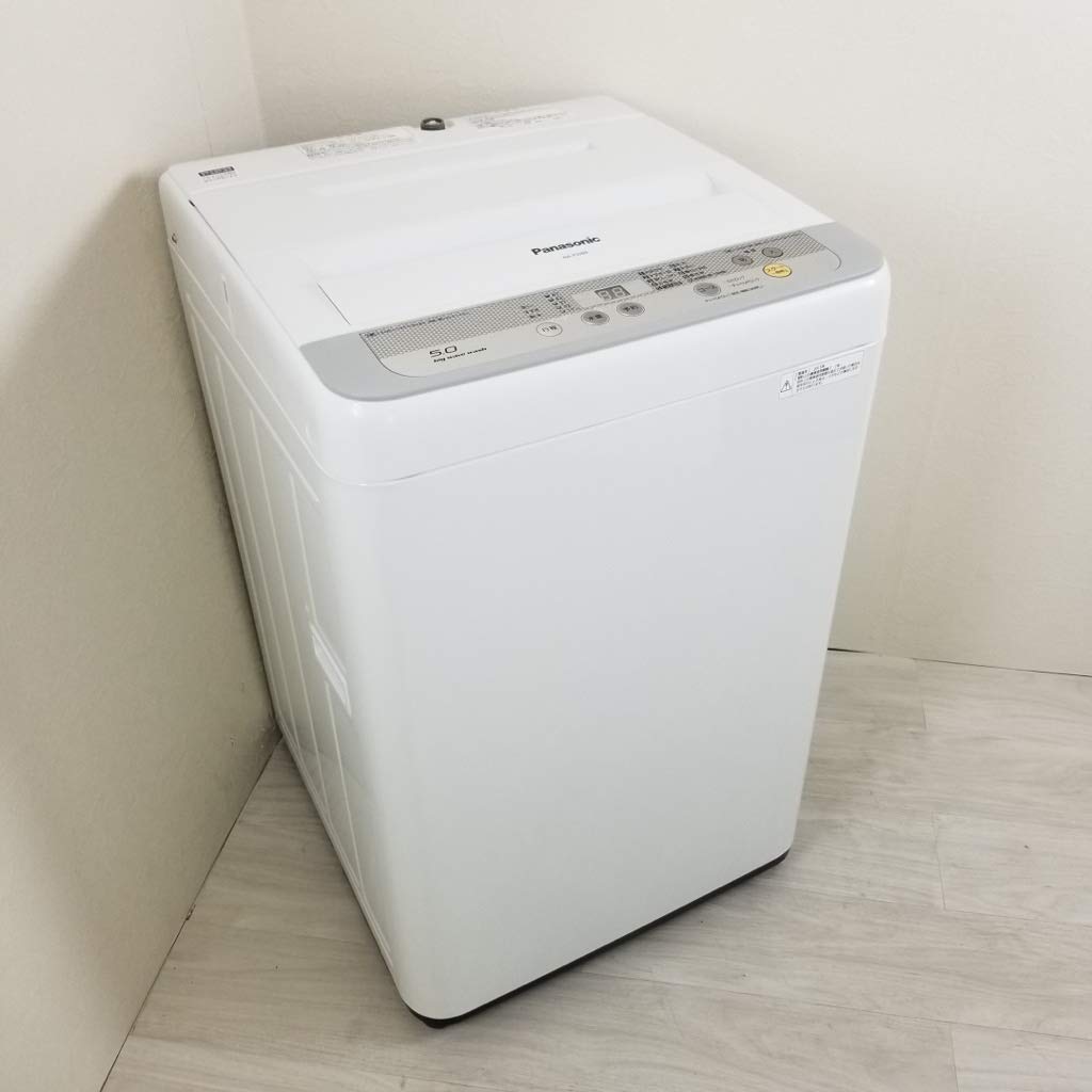Amazon.co.jp: パナソニック 5.0～6.9kg洗濯機 シルバー NA-F50B9-S