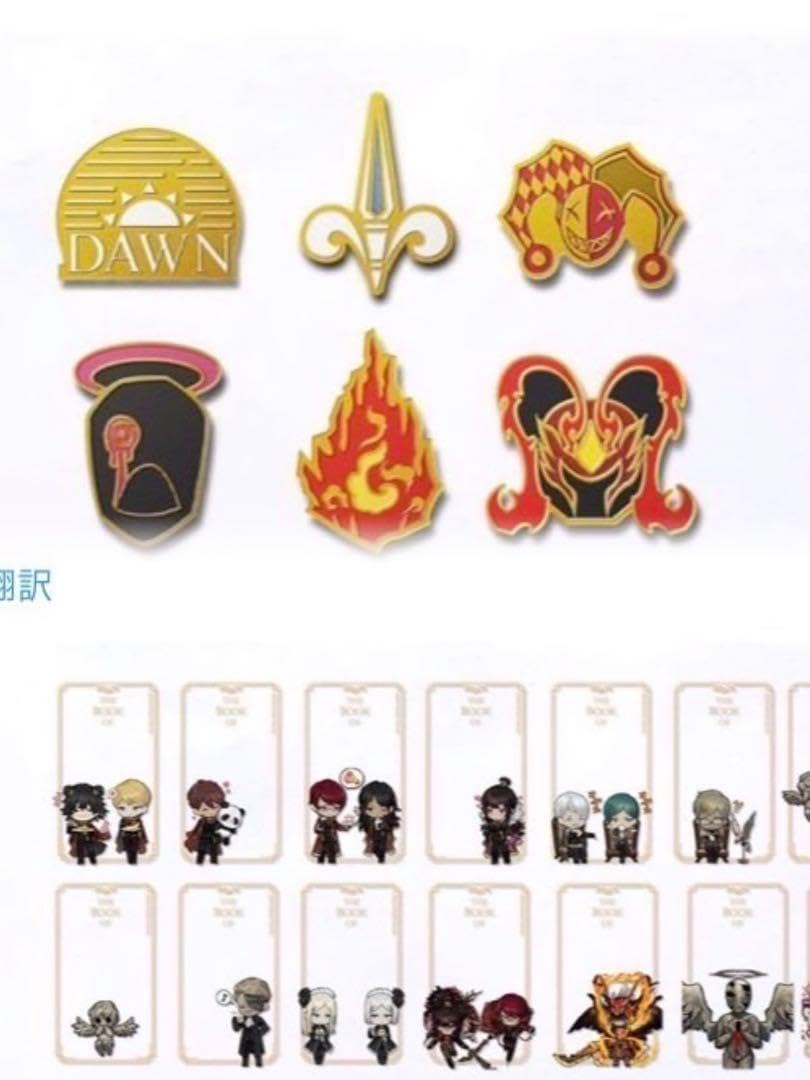Amazon.co.jp: Library of Ruina Pin Badge Set - Card & Card Set