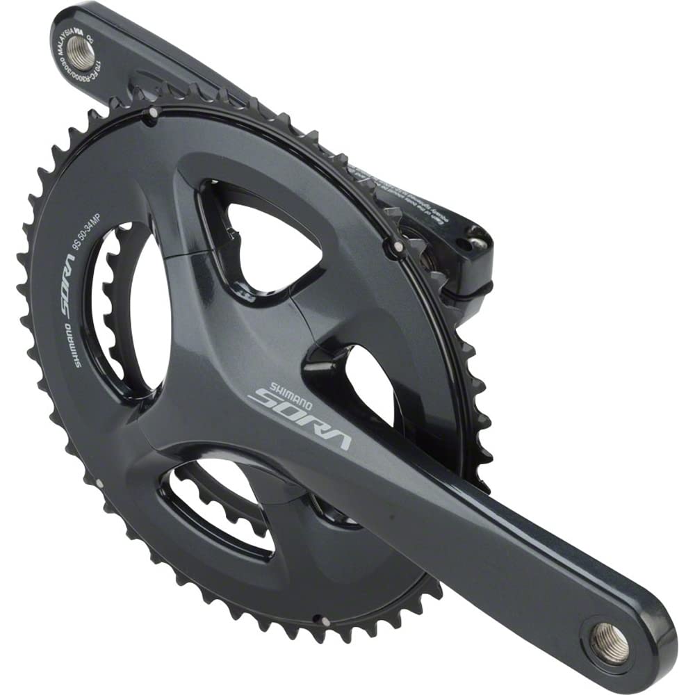 Amazon.com : Shimano Sora R3000 9-Speed 34/50t 170mm Crankset