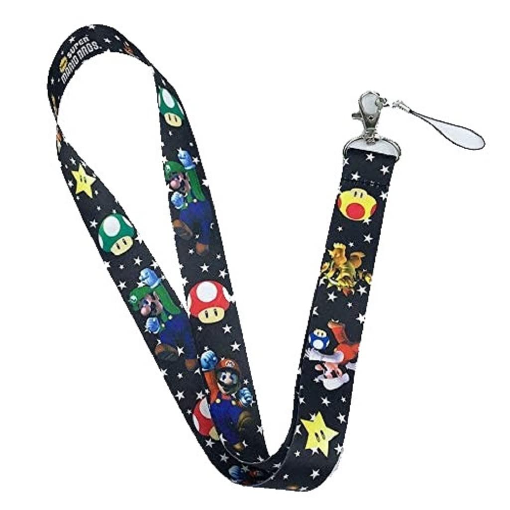 Amazon | YPT キーチェーン スーパーマリオブラザーズ ネック