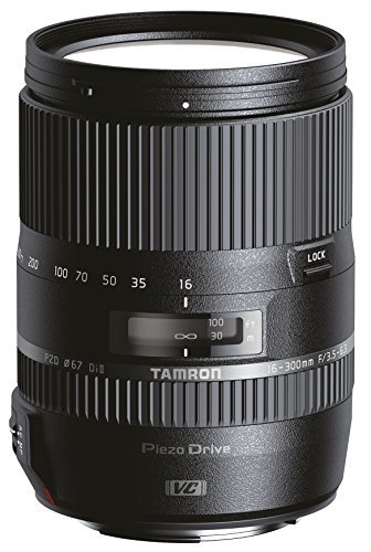 Amazon.com : Tamron 16-300mm f/3.5-6.3 Di II VC PZD Macro Lens for