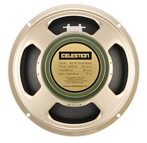 Amazon.co.jp: Celestion G12M グリーンバック 12インチ 25W 16オーム