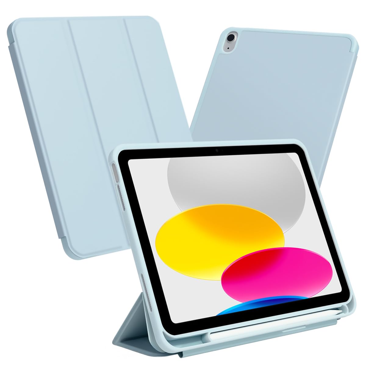 Amazon.co.jp: MS factory iPad A16 ケース 11世代 10世代 ペン収納 耐