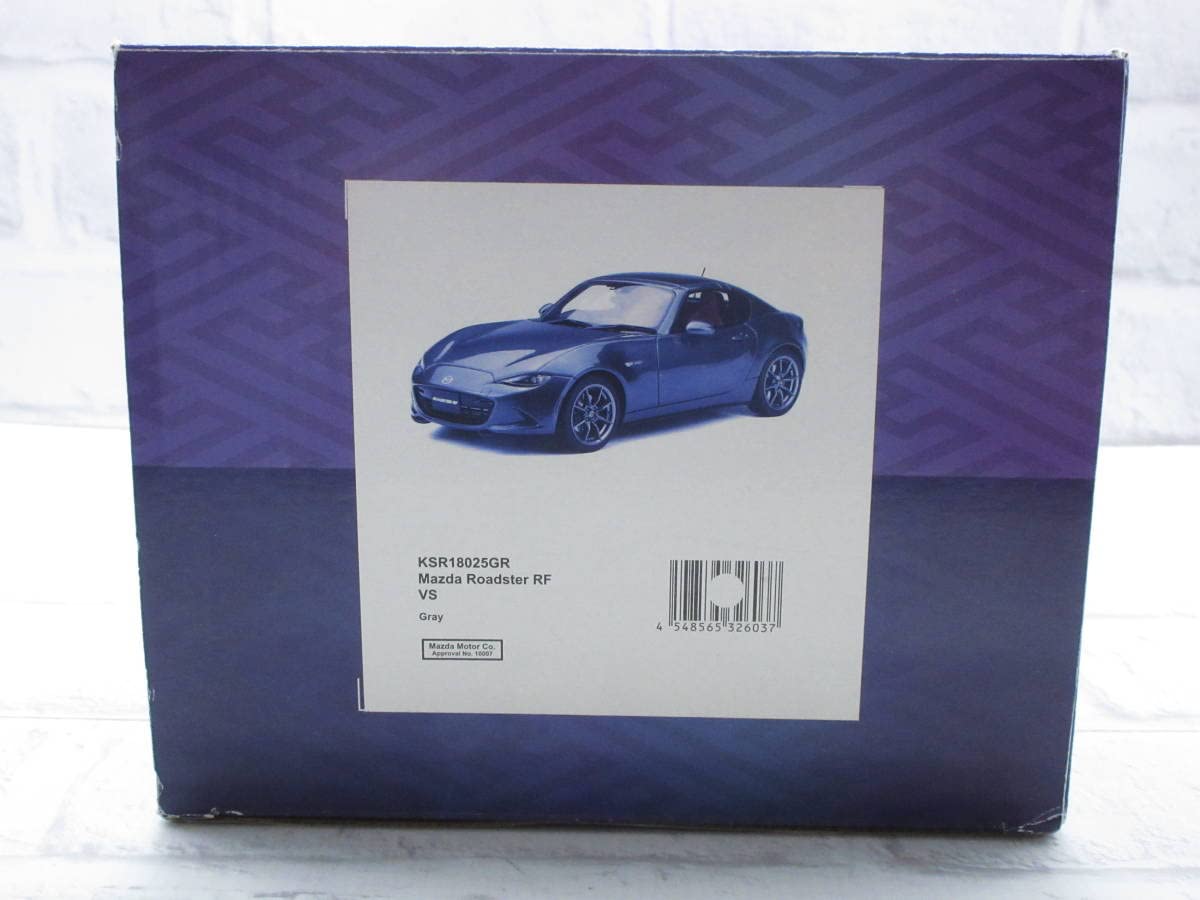 Amazon | ミニカー 1/18 京商 マツダ ロードスター RF VS グレー