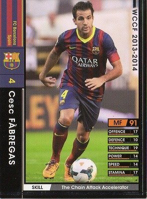 Amazon.co.jp: WCCF/13-14/232/FCバルセロナ/セスク・ファブレガス