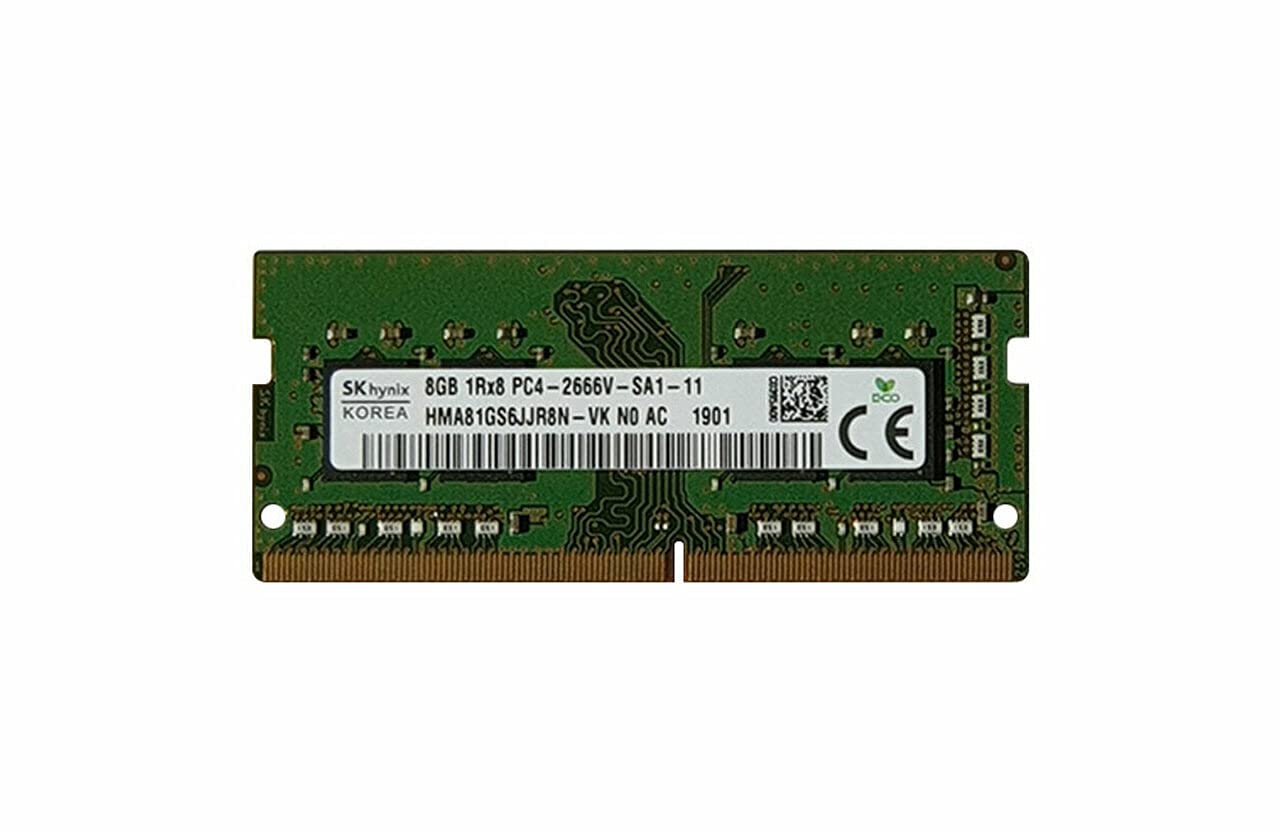 Hynix 8GB PC4-21300 DDR4-2666MHz 260-Pin SODIMM 1.2V Single Rank