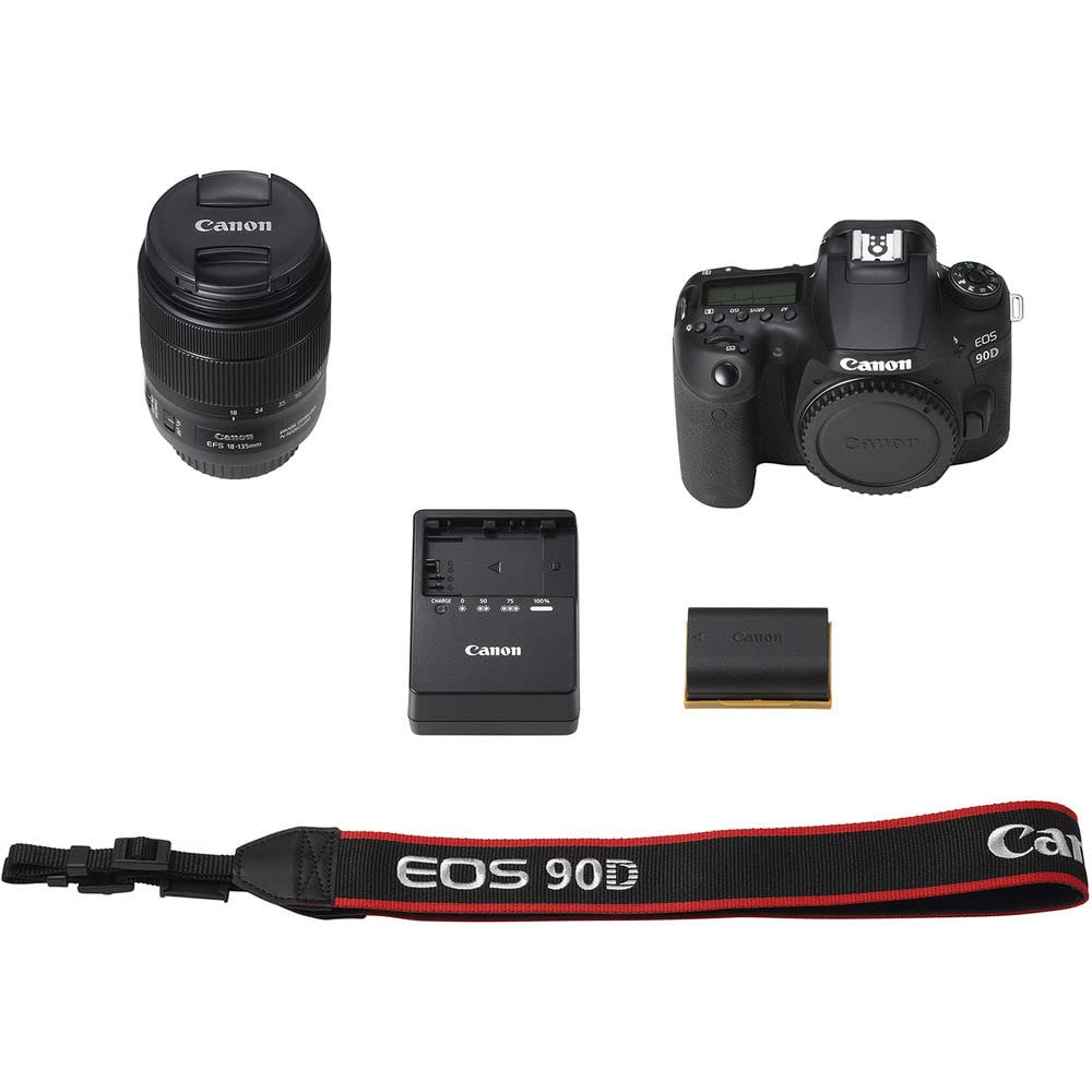 Amazon.com : Canon EOS 90D DSLR Camera with 18-135mm Lens
