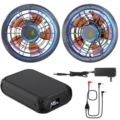 空調作業服 ファンバッテリーセット 30V 超高出力 30000mAh 大容量
