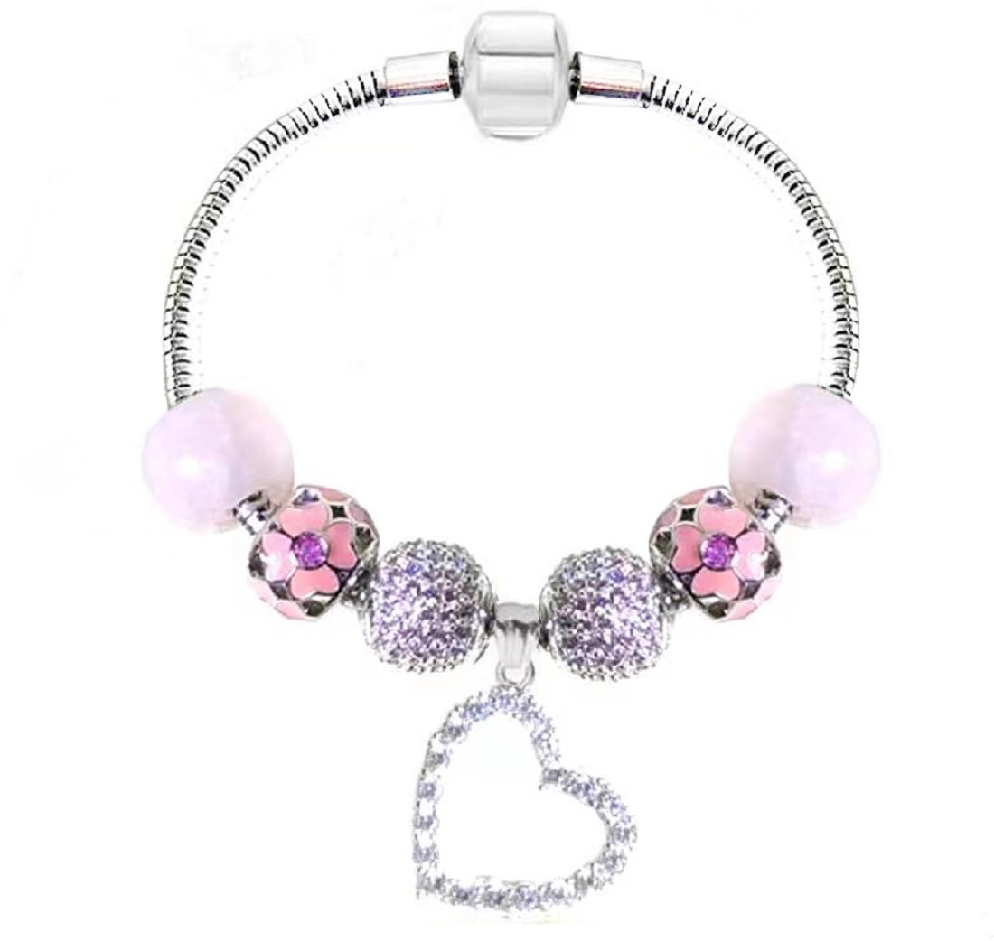 Amazon | White Birch チャームブレスレット レディース ガールズ