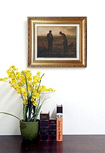 Amazon.co.jp: ミレー［世界の名画コレクション］『晩鐘・F6号』複製画