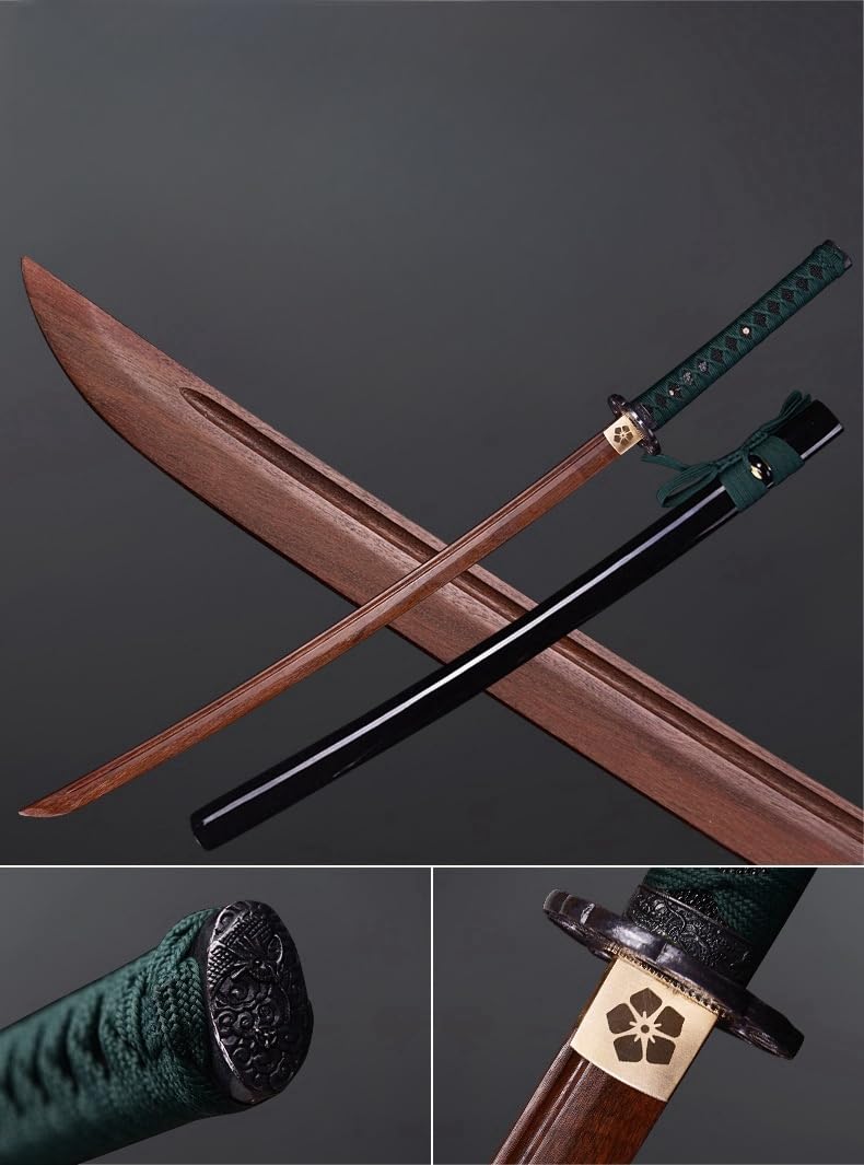 Amazon | LBYGQ 豪華 木刀 居合道木刀 鞘戦士パフォーマンス小道具 剣