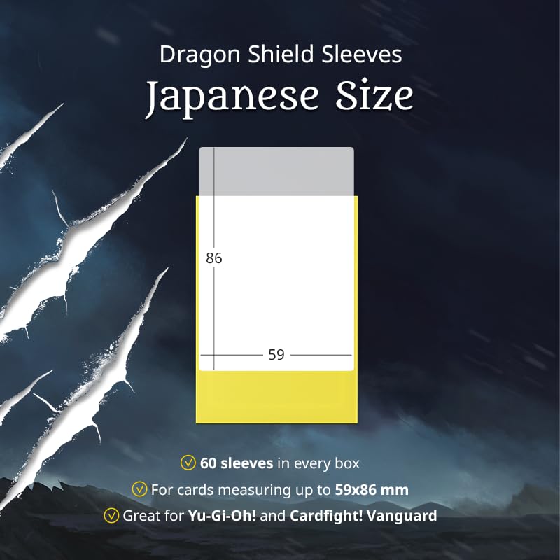 Amazon.com: Dragon Shield | Japanese Size Card Matte Sleeves | 60