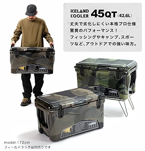 Amazon | DVERG ドベルグ アイスランド クーラーボックス45QT