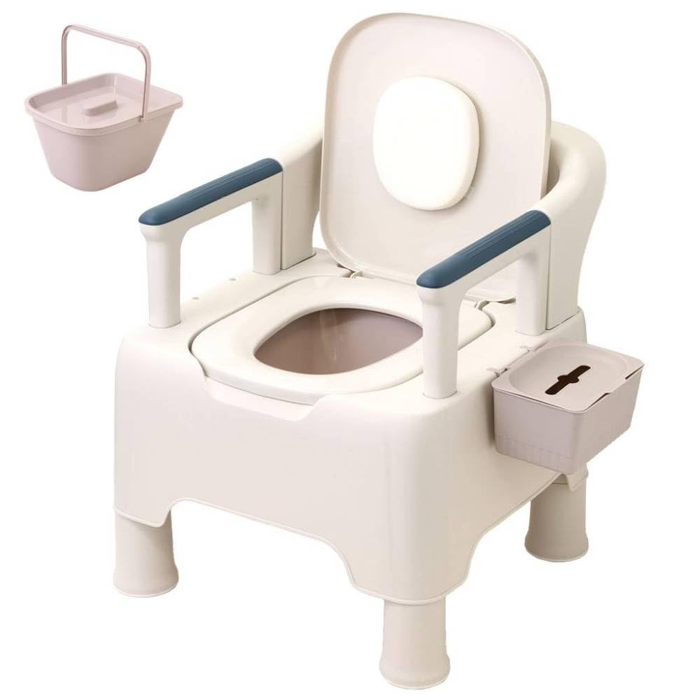 Amazon.co.jp: SUGGEST 介護用トイレ ポータブルトイレ 介護用 簡易