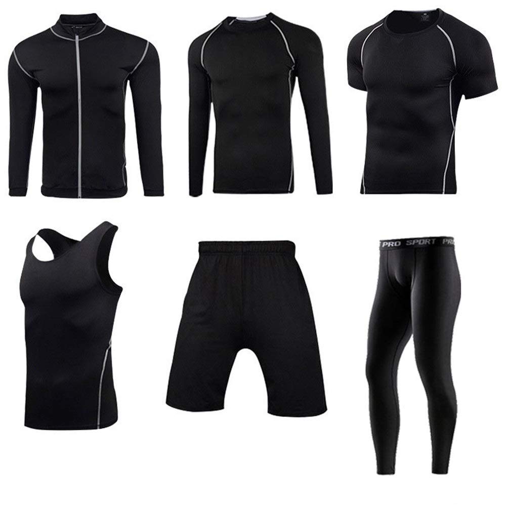 Amazon.co.jp: トレーニングウェア ジムトレーニングスーツシックス