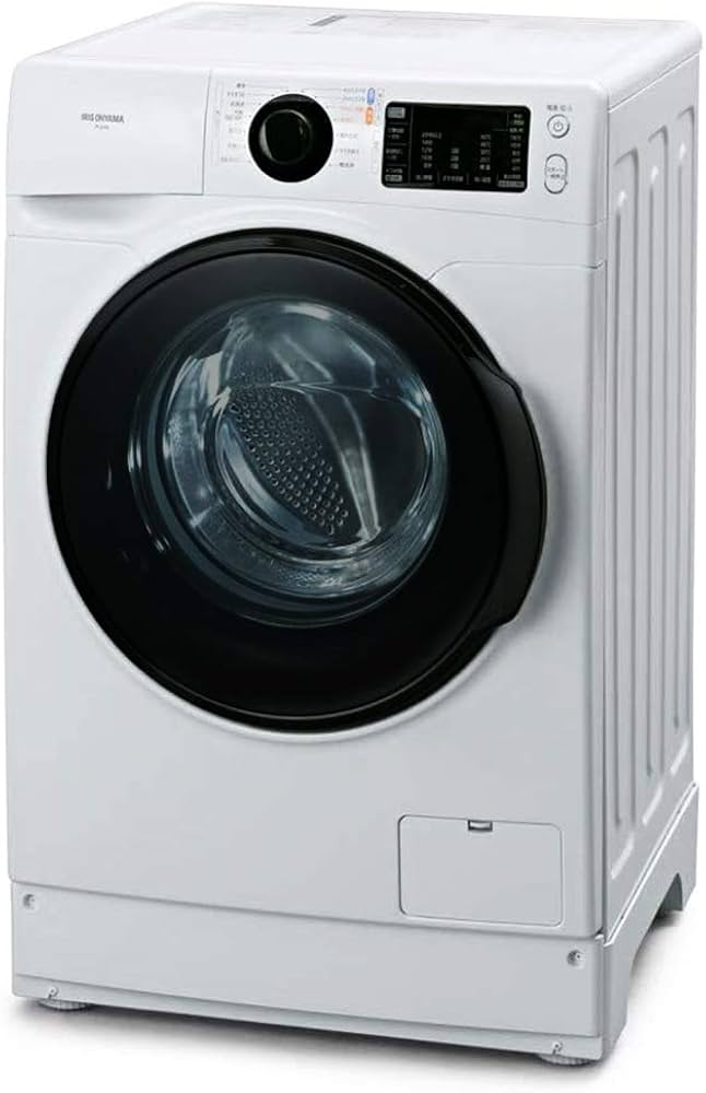 Amazon | アイリスオーヤマ ドラム式洗濯機 洗濯機 8kg 温水洗浄機能