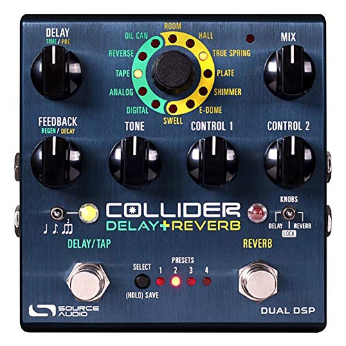 Amazon.co.jp: Source Audio SA263 COLLIDER Delay Reverb ディレイ
