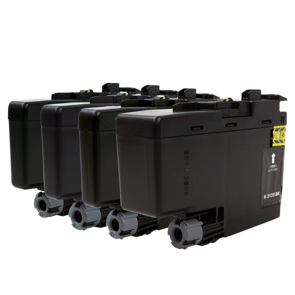 Amazon.co.jp: LC3135-4PK 4色パック BKのみ顔料(PGBK/C/M/Y) 対応