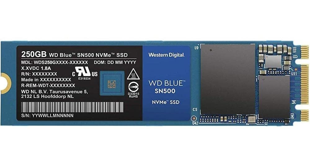 Amazon | WESTERN DIGITAL WD Blue SN500 SSD M.2 PCIe Gen 3 x4 with