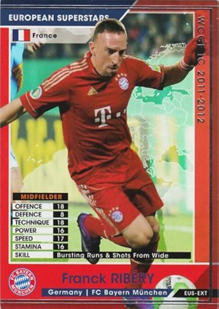 Amazon.co.jp: WCCF EXTRA フランク・リベリー(11-12 サッカーゲーム