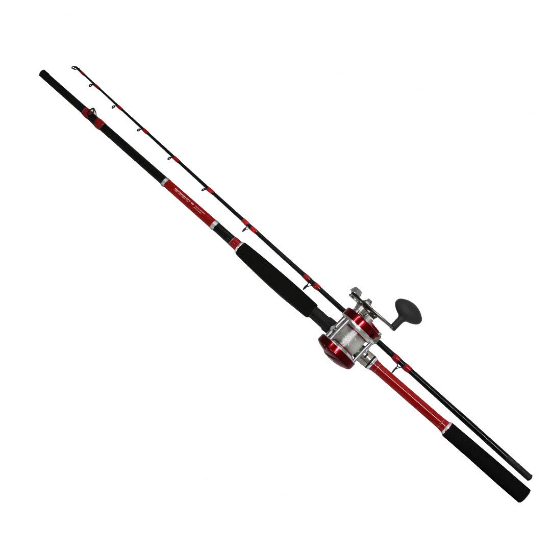 Amazon | タコGUN GUNセット2 180cm リール付 (糸付) タコ釣り