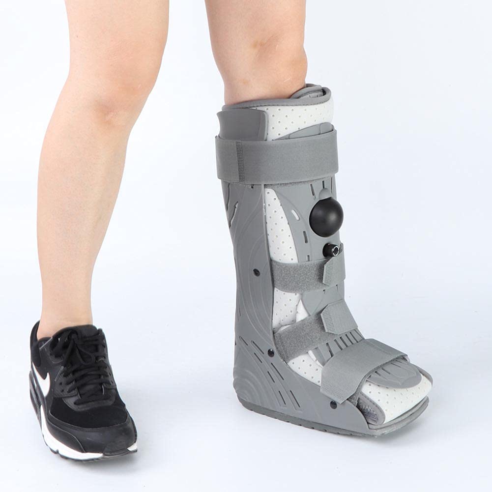 Amazon | ZXCP 足首サポーター 骨折用 簡易ギプスシューズ 術後固定