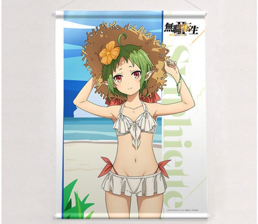 Amazon.co.jp: 無職転生タペストリー（ロキシー）（エリス）（シルフィ