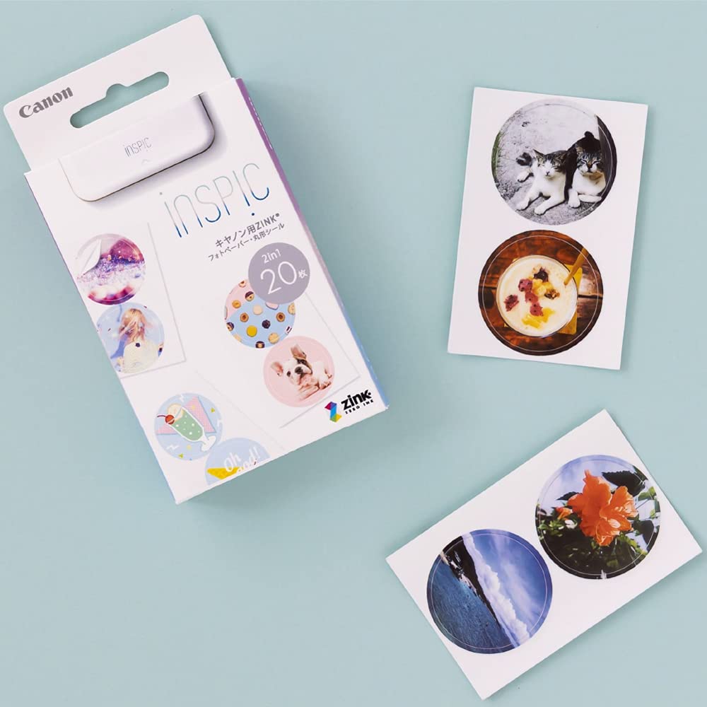 Amazon.co.jp: Canon キヤノン スマホプリンター用 ZINKフォトペーパー
