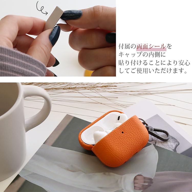 Amazon | ZENIX DESIGN TECH airpods pro2 用 ケース カラビナ付き 第2