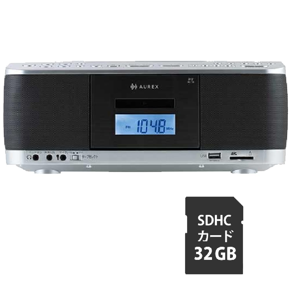 Amazon.co.jp: 東芝 CDラジカセ シルバー TY-CDX92(S) SDカード32GB