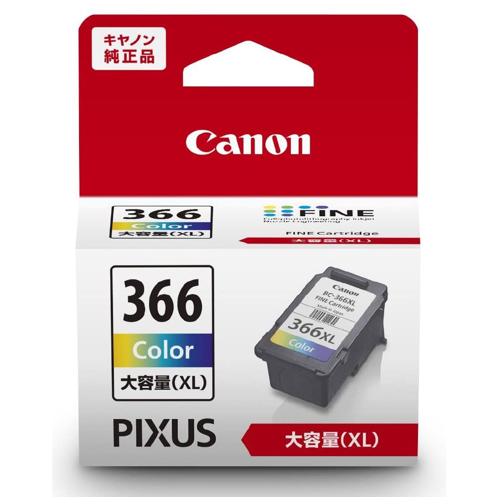 Amazon.co.jp: キヤノン Canon 純正 インクカートリッジ BC-366XL 3色