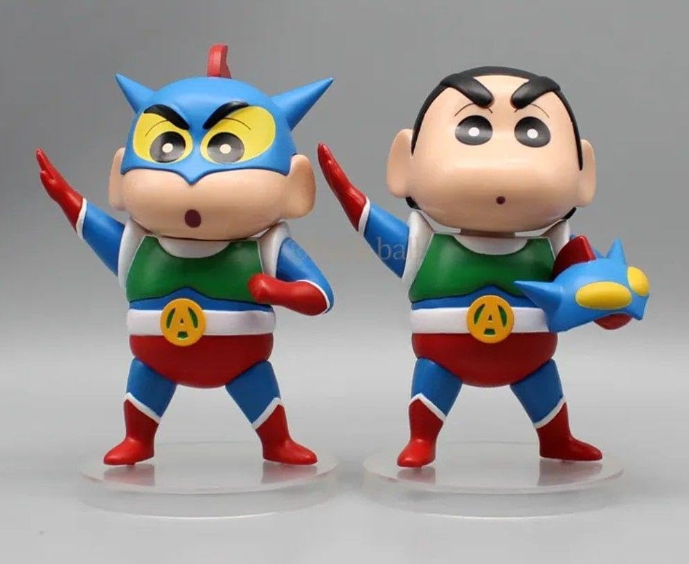 Amazon.co.jp: クレヨン しんちゃん フィギュア 15センチ 2体セット