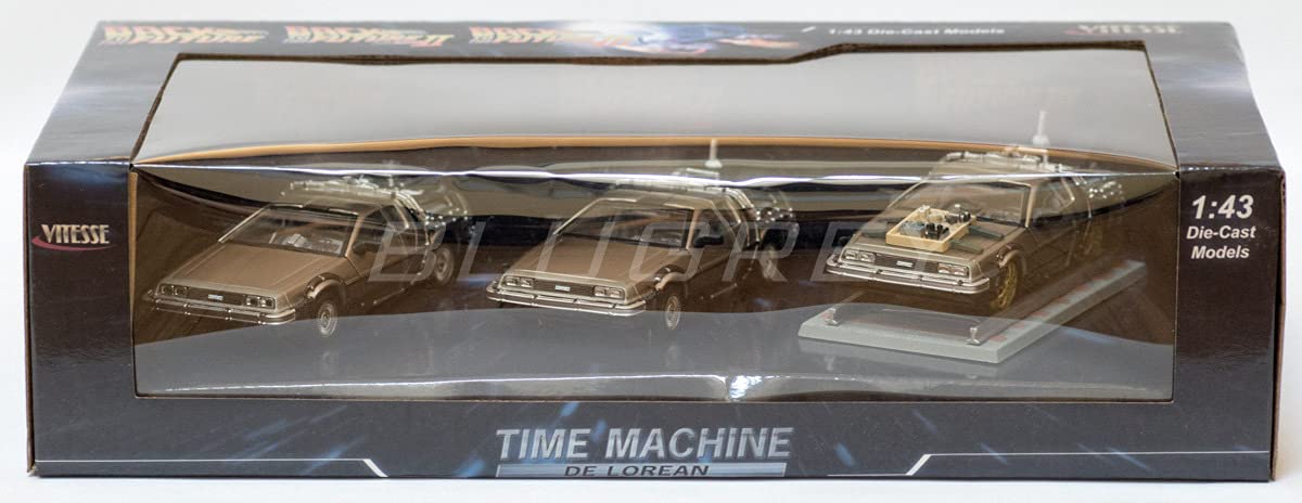 Amazon | VITESSE ビテス 1/43 デロリアン バックトゥザフューチャー 3