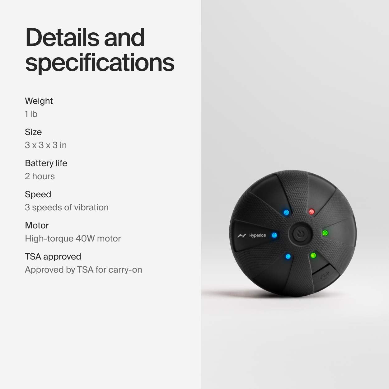 Amazon.co.jp: Hyperice(ハイパーアイス)公式ストア Hypersphere Go