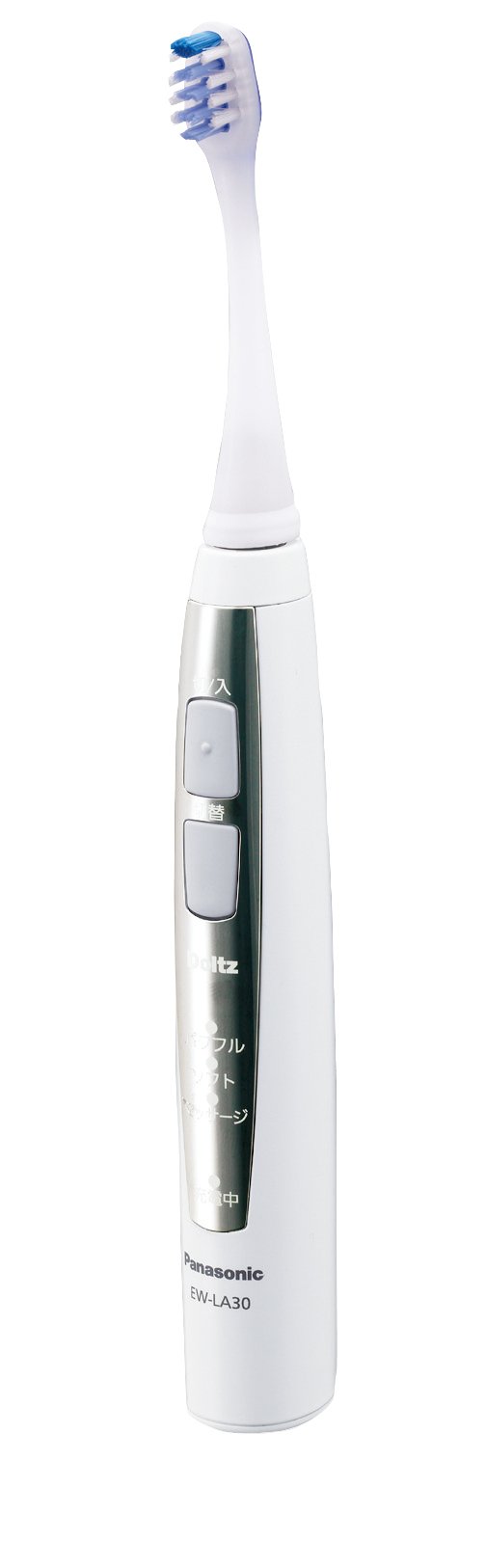 Amazon | パナソニック ドルツリニア 音波振動ハブラシ 白 EW-LA30-W