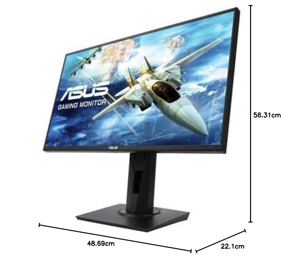 Amazon.co.jp: ASUS VG258QR-G(24.5”W 1D1H1DP 0.5ms TN 165Hz