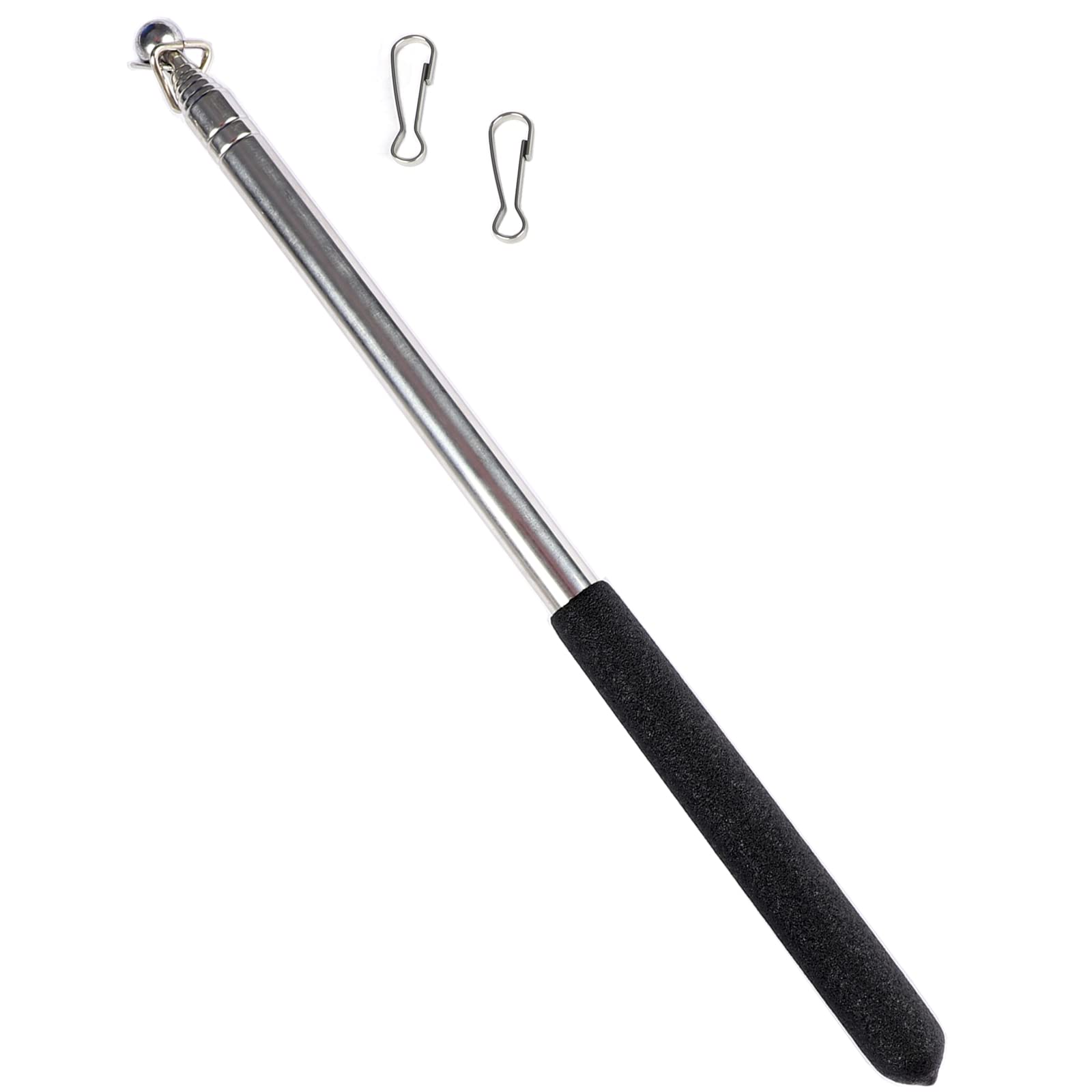 Amazon | Difounmas 指示棒 伸縮ポール 伸縮棒 旗棒 旗竿 伸縮旗ポール