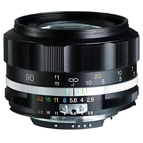 Amazon.co.jp: Voigtlander 90mm f2.8 APO SKOPAR ブラックリム Nikon