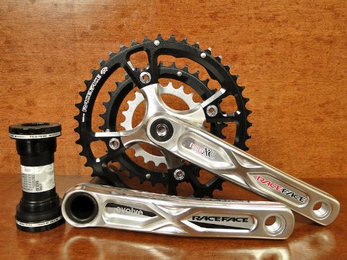 Amazon | Race Face Evolve Xタイプクランクセット、170mm、22/32/44T
