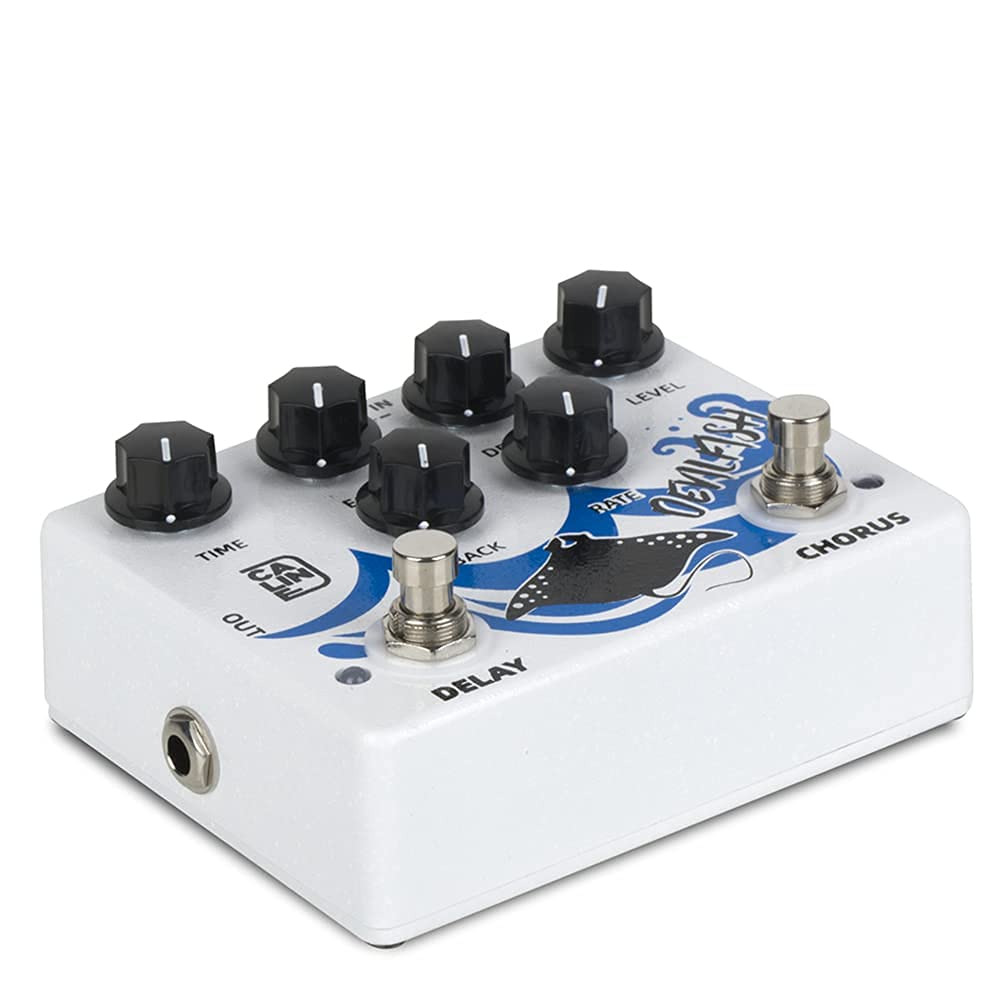 Amazon.com: Caline DCP-03 DEVILFISH Chorus Delay Effect Pedal Dual