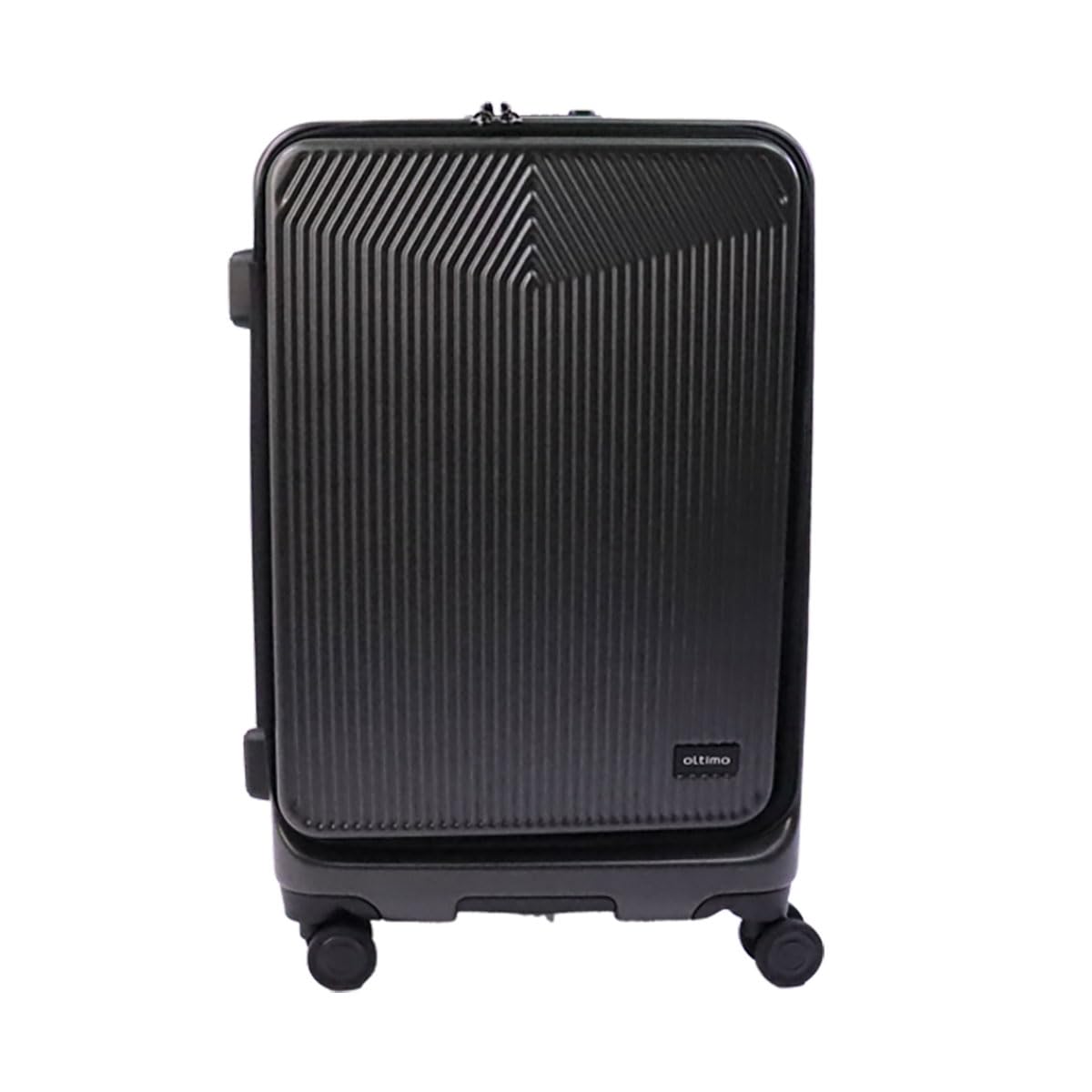 Amazon | [oltimo] スーツケース Mサイズ フロントオープン 拡張 57L