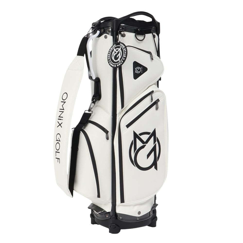 Amazon | オムニックスゴルフ キャディバッグ ホワイト Ranger