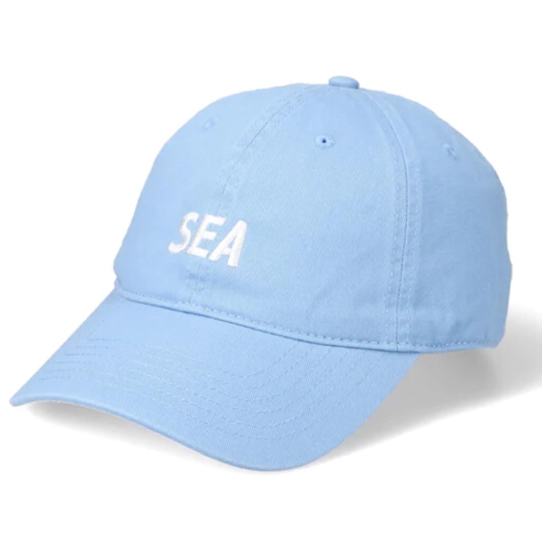 Amazon.co.jp: WIND AND SEA CAP 帽子 キャップ 水色 SAX : スポーツ