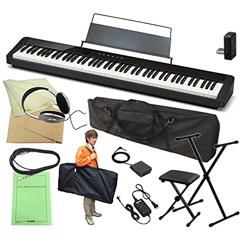 Amazon | カシオ PX-S1100 BK X型スタンド＋椅子＋ケース2種付き