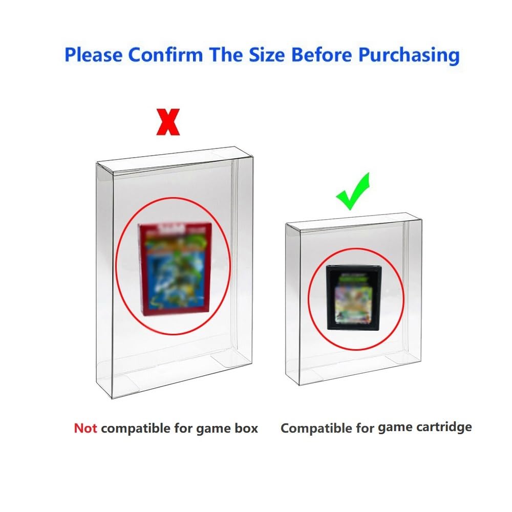 Amazon.com: CHILDMORY 10PCS Cartridge Protector Case Clear Plastic