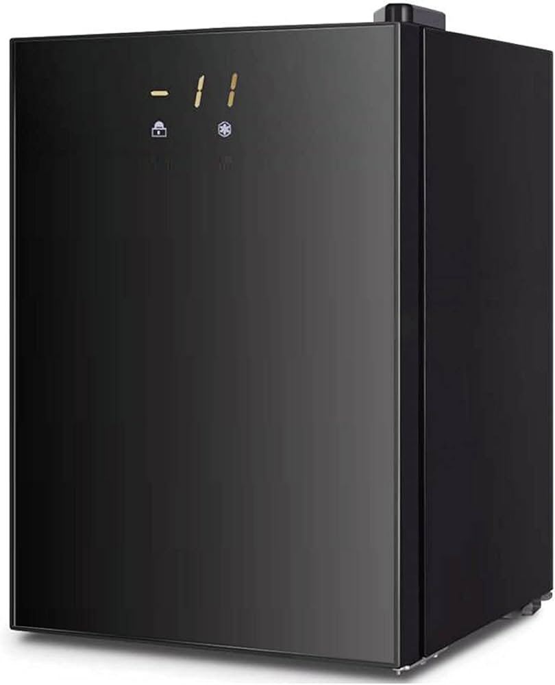 Amazon | 冷凍庫 家庭用 小型 ガラス扉1ドア冷凍庫 60L TH-GTR60L-BK