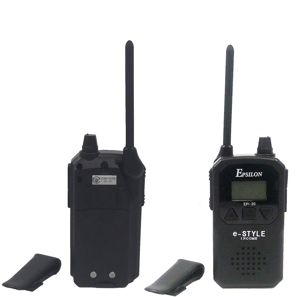 インカム EPi-20 2台セット 免許不要 VOX機能付き インカム EPi-20 2台